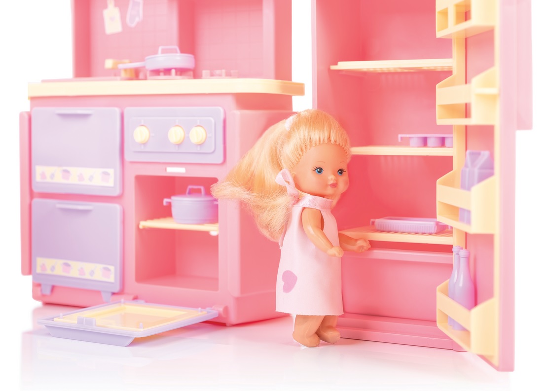 Кухня огонек для куклы