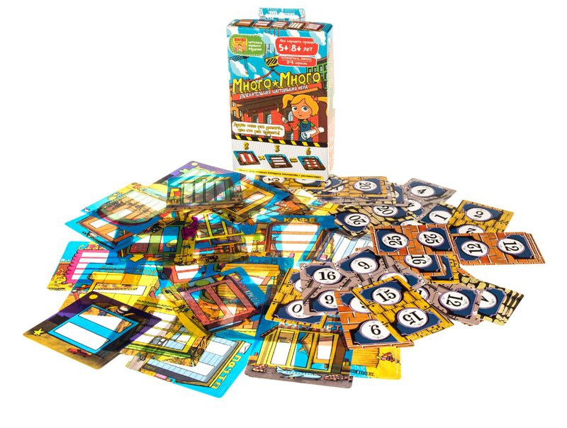 Настольная игра "Много-много". Фото N2 Настольная игра "Много-много". Фото N2