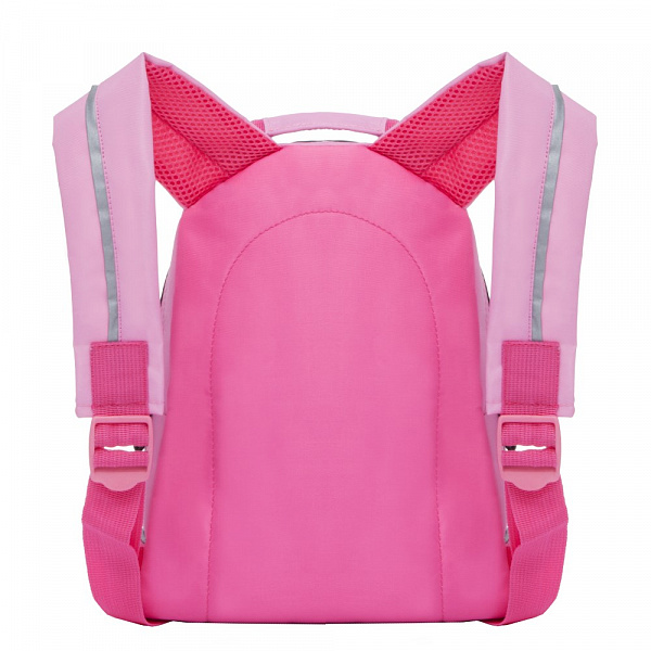 Рюкзак детский розовый-серый. Фото N2