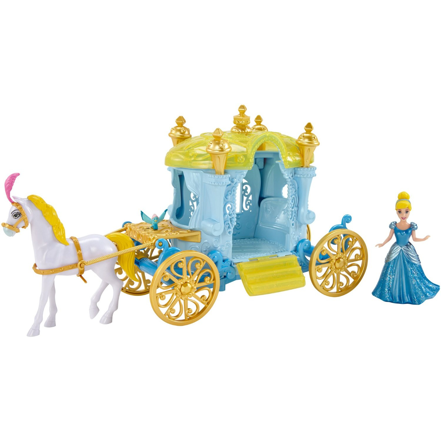 Кукла Принцессы Дисней с каретой и лошадью. Фото N2