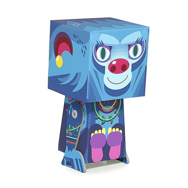 Игрушка из картона :Fold my...Treecher-Шимпанзе Лоретта