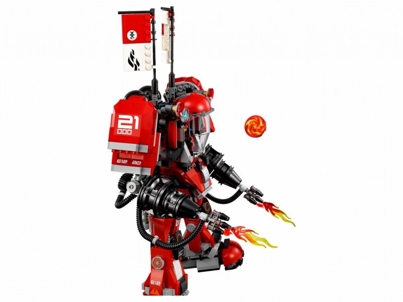 Игрушка Ниндзяго Огненный робот Кая. Фото N4
