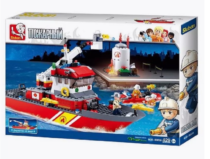 Конструктор "Пожарный корабль". Фото N3 Конструктор "Пожарный корабль". Фото N3