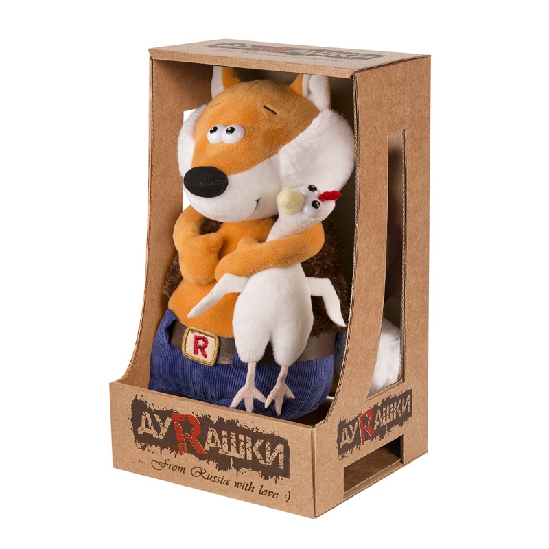 Ловкий Лис и Курица 24 см. Фото N3 Ловкий Лис и Курица 24 см. Фото N3