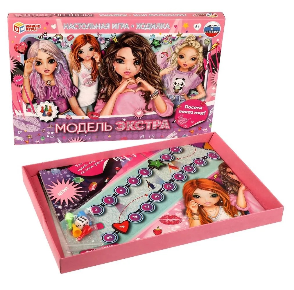 Игра-ходилка "Модель ЭКСТРА". Фото N4 Игра-ходилка "Модель ЭКСТРА". Фото N4