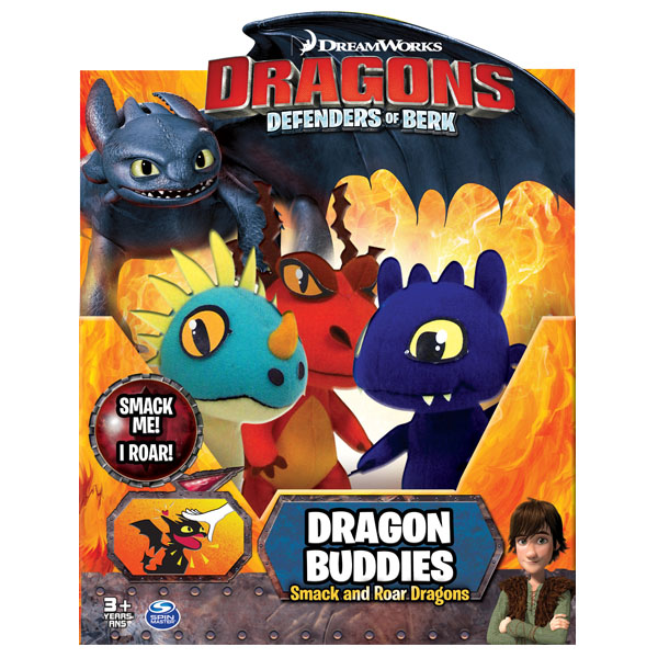 Игрушка Dragons Плюшевые драконы со звуком 