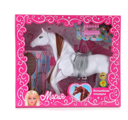 Кукла "Карапуз"Лошадка для Марии 29 см с аксс. д/волос