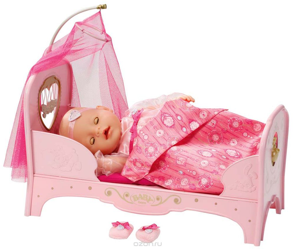 кровати для кукол беби бон
