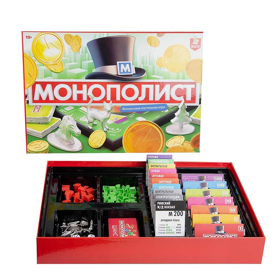 Игра настольная "Монополист" Игра настольная "Монополист"