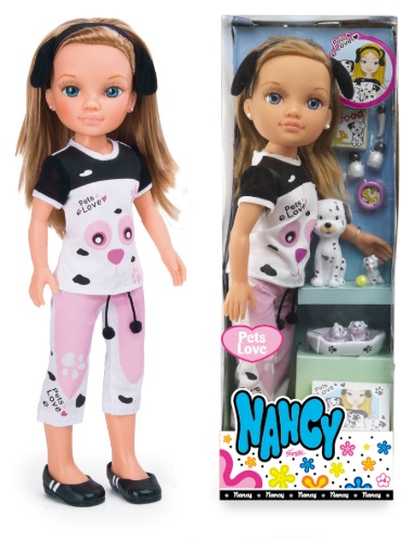Кукла Nancy  и милые питомцы