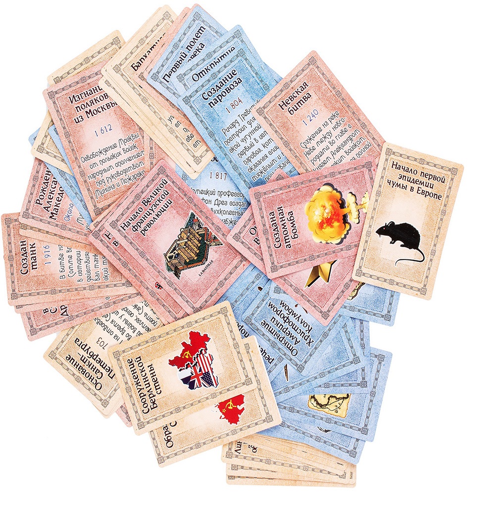 Игра  настольная "Хронология New". Фото N2 Игра  настольная "Хронология New". Фото N2