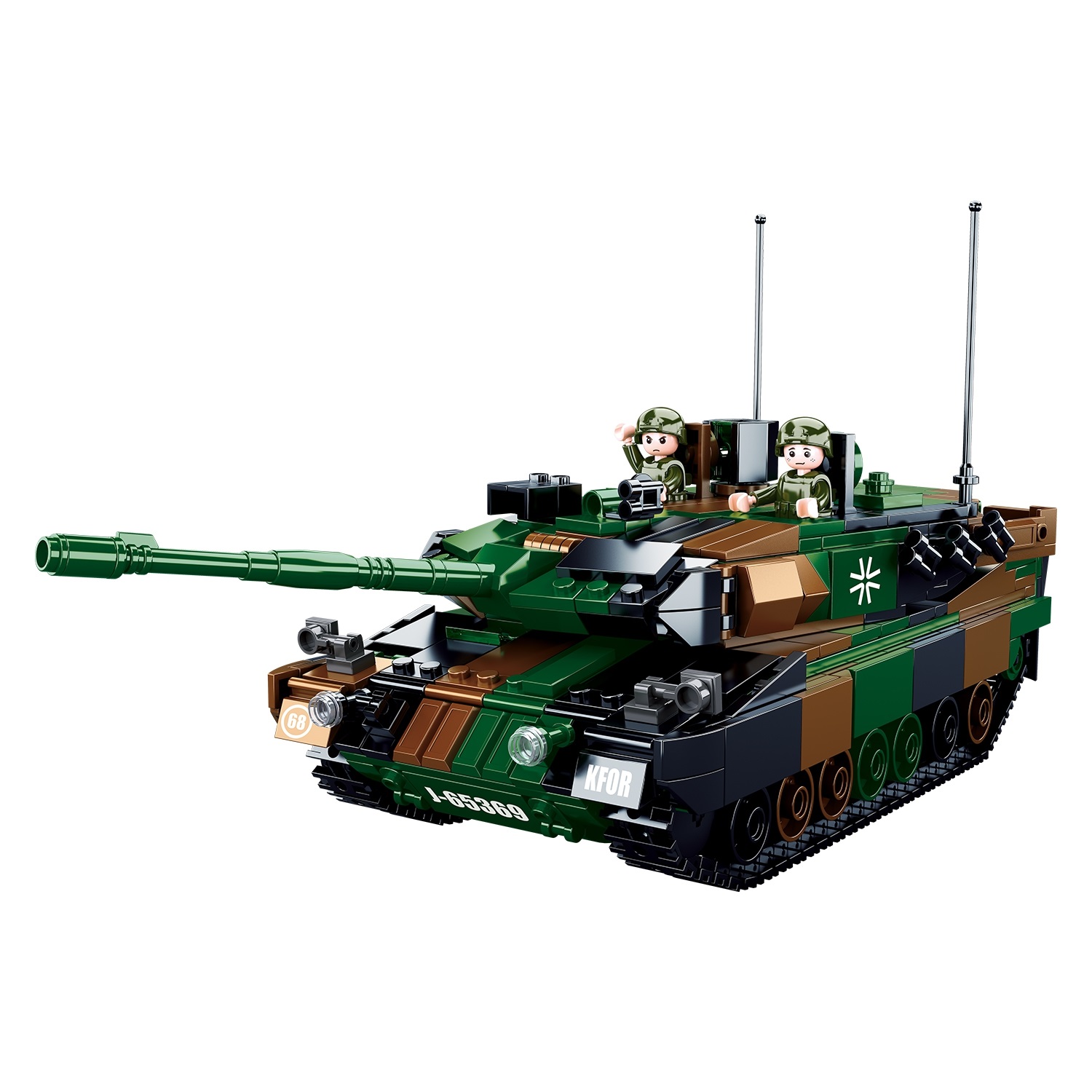 Конструктор "Модельки: Танк Леопард". Фото N2 Конструктор "Модельки: Танк Леопард". Фото N2