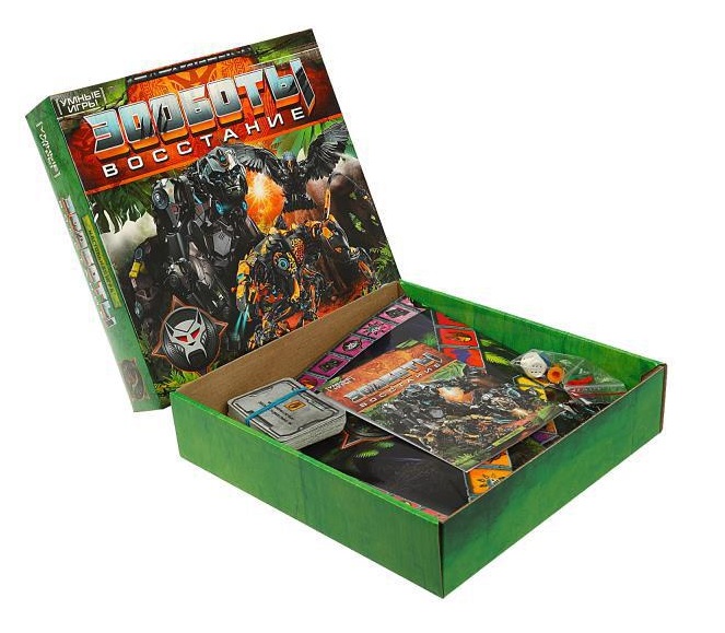 Наст. игра-ходилка "Зооботы. Восстание". Фото N5 Наст. игра-ходилка "Зооботы. Восстание". Фото N5