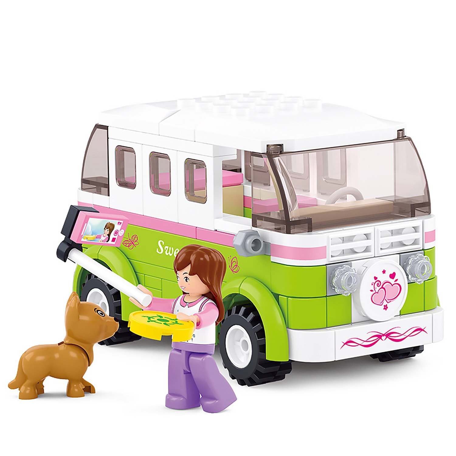 Конструктор "Розовая мечта: Микроавтобус" Конструктор "Розовая мечта: Микроавтобус"