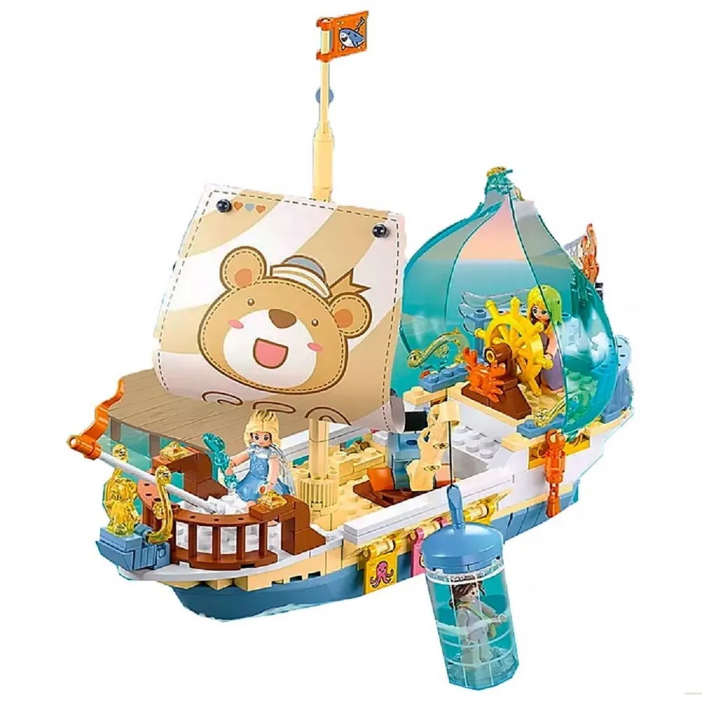 Конструктор "Розовая мечта: Лодка-жемчужина". Фото N2 Конструктор "Розовая мечта: Лодка-жемчужина". Фото N2