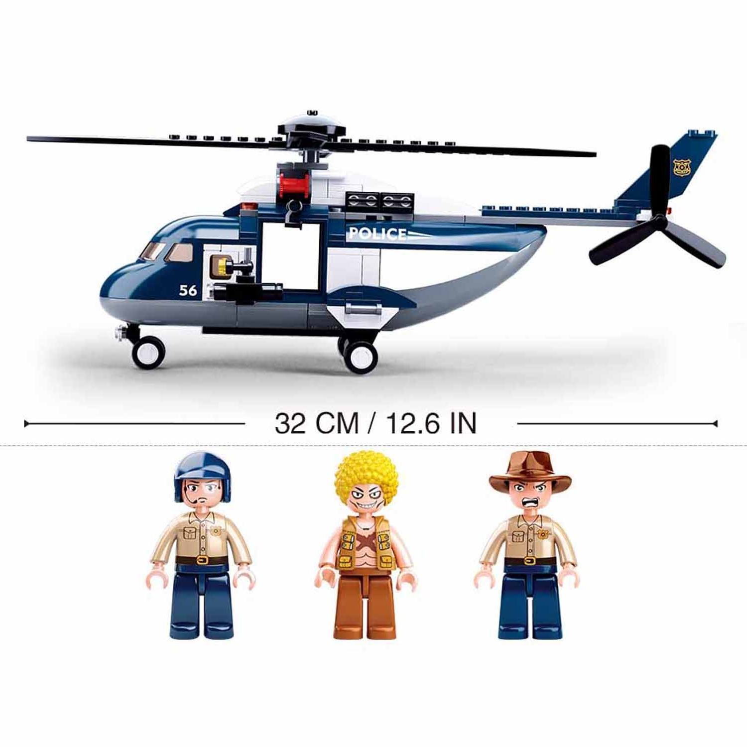 Конструктор "Полиция: Вертолет-преследователь". Фото N4 Конструктор "Полиция: Вертолет-преследователь". Фото N4