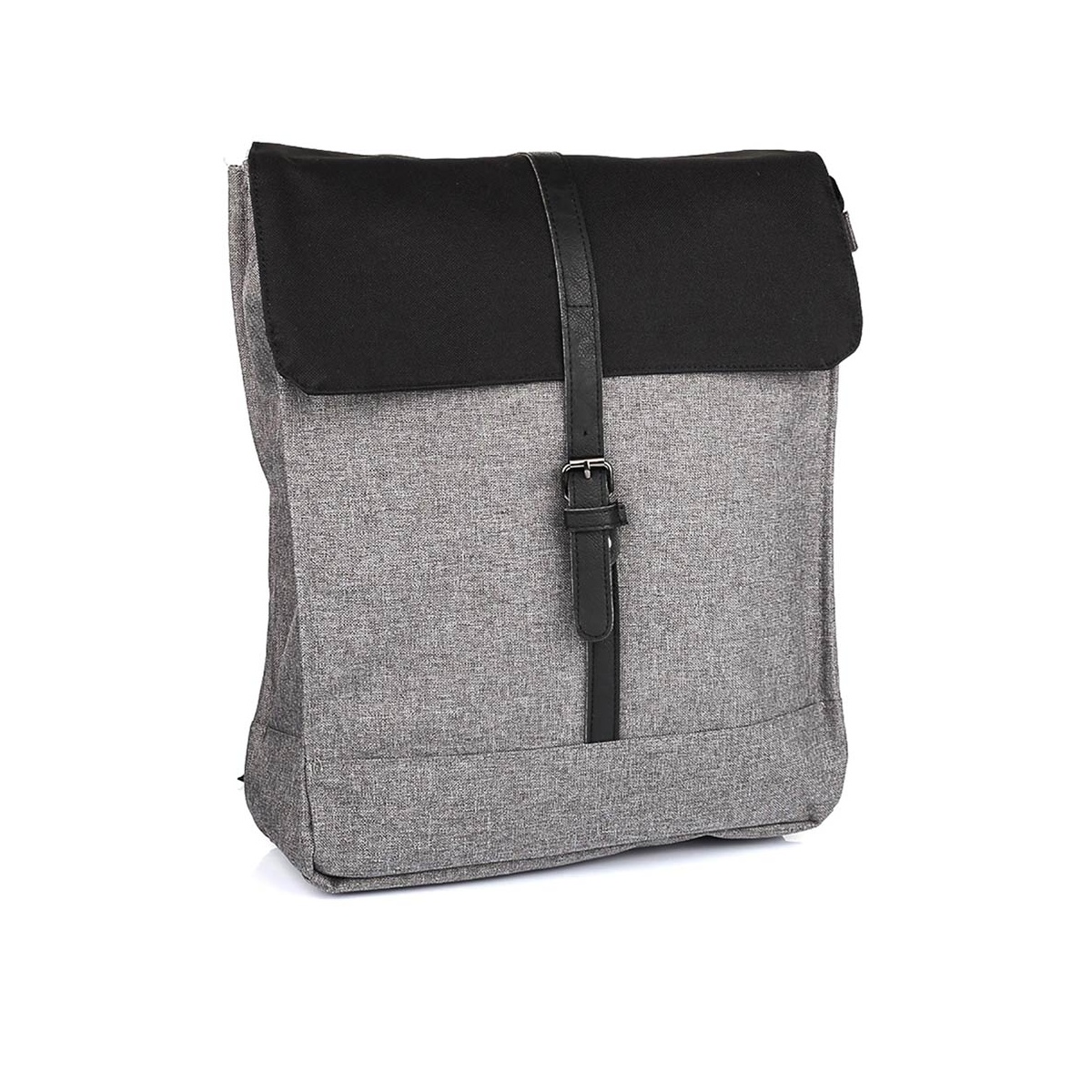 Рюкзак серый+текстиль