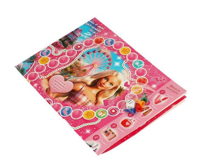 Наст. игра-ходилка "Barbie". Фото N3 Наст. игра-ходилка "Barbie". Фото N3