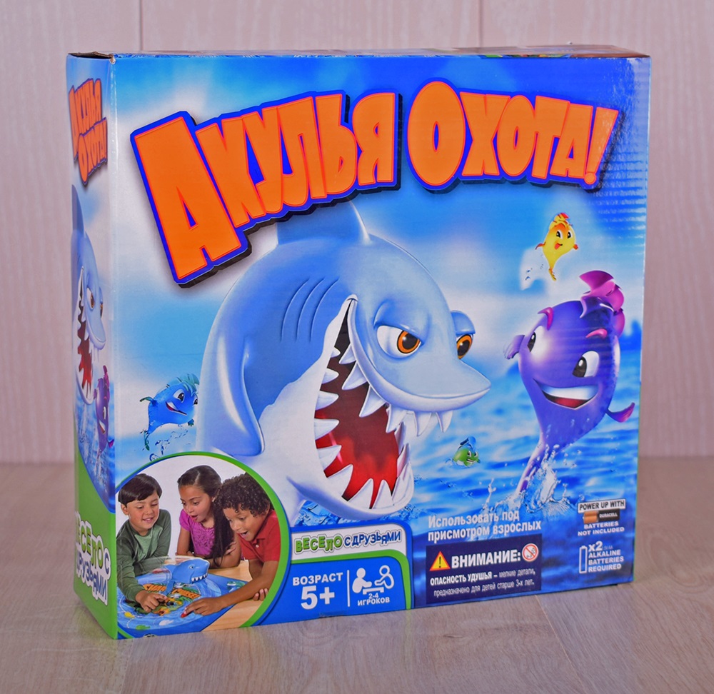 Настольная игра-лото "Акулья охота". Фото N2 Настольная игра-лото "Акулья охота". Фото N2