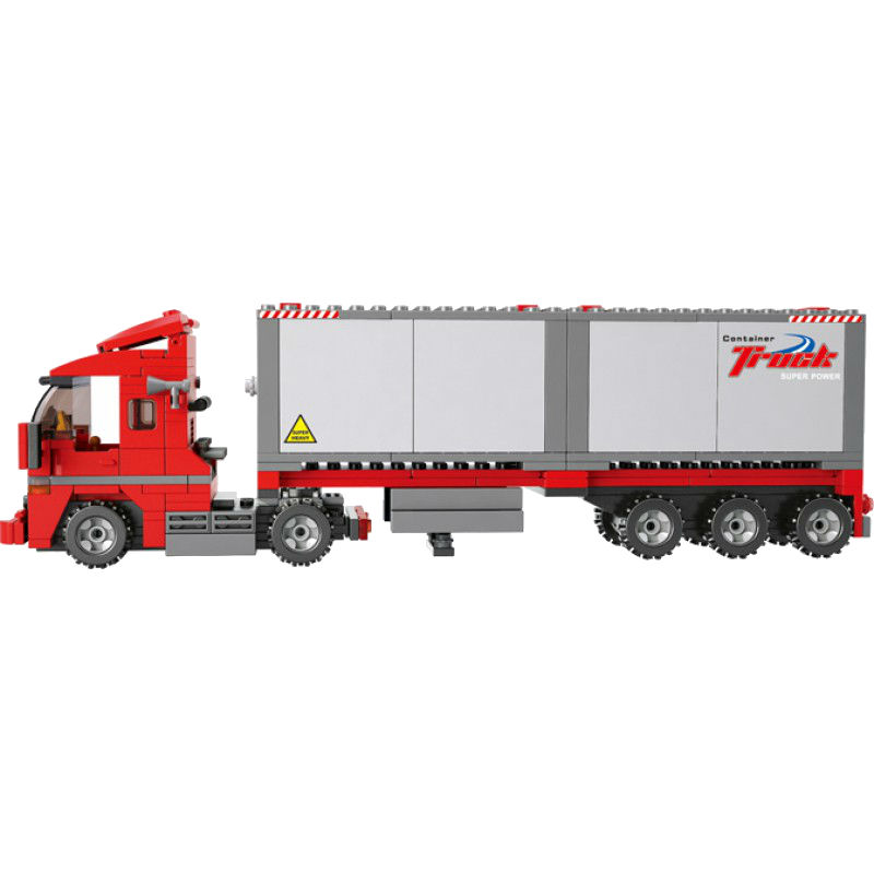 Красный конструктор трейлер. Конструктор Sluban красный грузовик - m38-b0338. M38-b0338. Конструктор город контейнеровоз Sluban m38-b0338. Sluban фура m38-b0338.