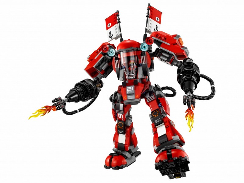 Игрушка Ниндзяго Огненный робот Кая. Фото N12