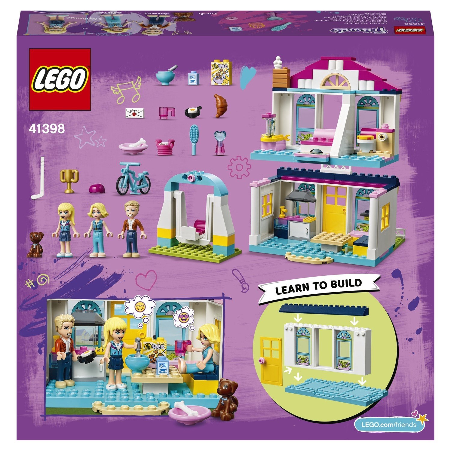 Конструктор LEGO Friends Дом Стефани () купить по цене ₽ в интернет-магазине Детский мир