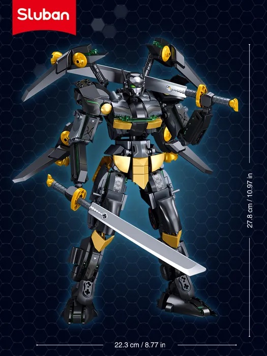 Конструктор "Роботы: Защитник с мечами". Фото N2 Конструктор "Роботы: Защитник с мечами". Фото N2
