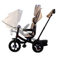 Велосипед 3-х кол. Smart Baby с поворот+фара, надувн.колеса . Фото N6