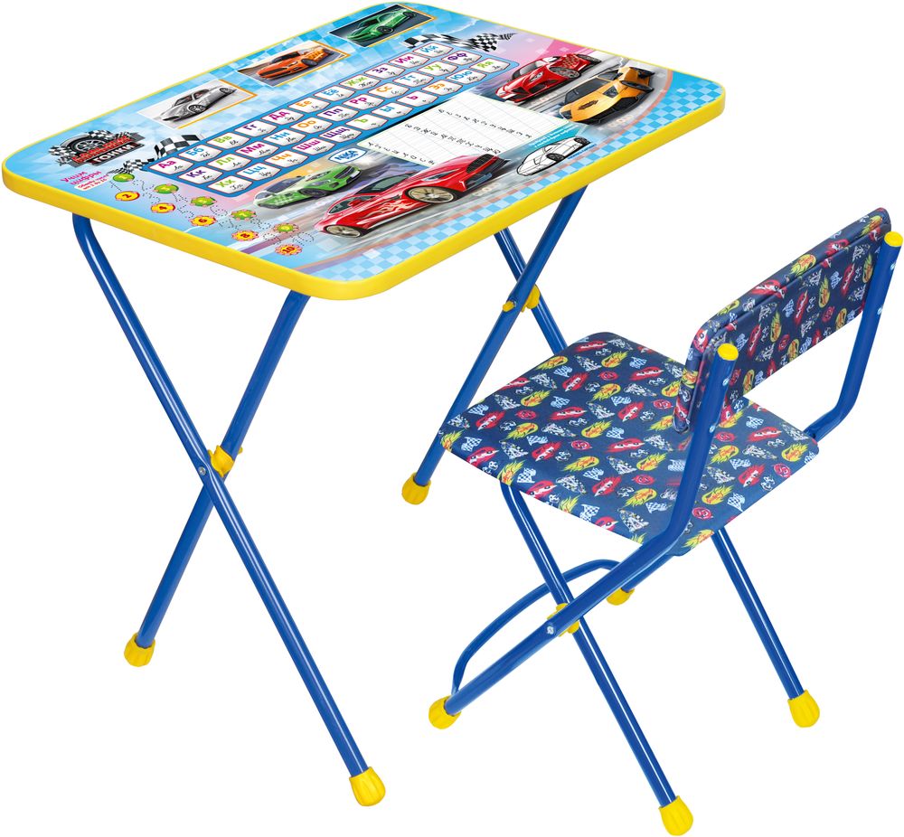 Набор детской мебели: стол+стул Большие гонки