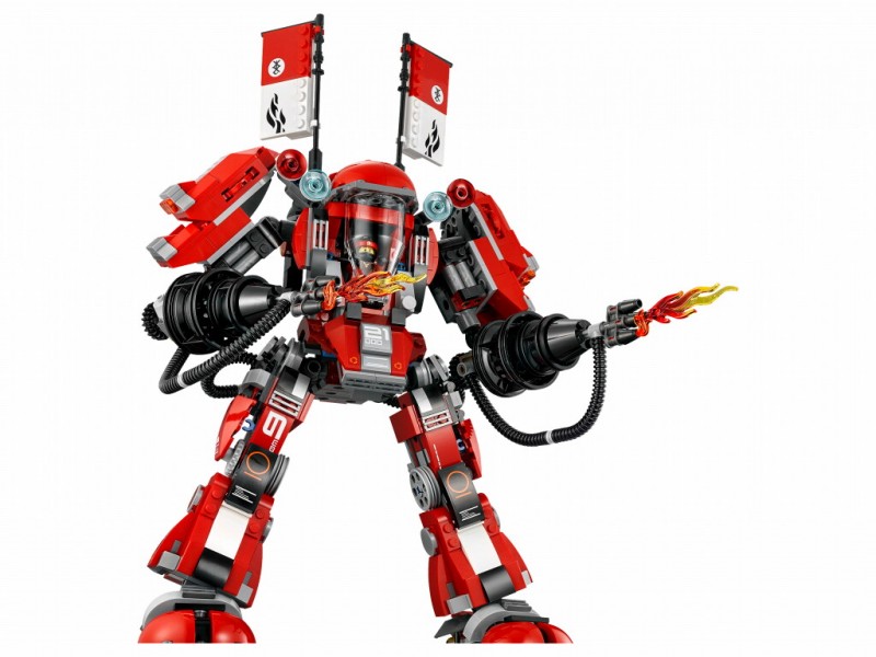 Игрушка Ниндзяго Огненный робот Кая. Фото N3