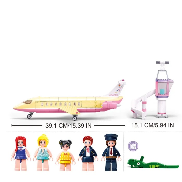 Конструктор "Розовая мечта: Бизнес-лайнер". Фото N4 Конструктор "Розовая мечта: Бизнес-лайнер". Фото N4