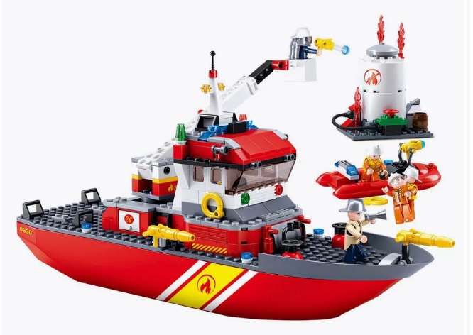 Конструктор "Пожарный корабль". Фото N2 Конструктор "Пожарный корабль". Фото N2