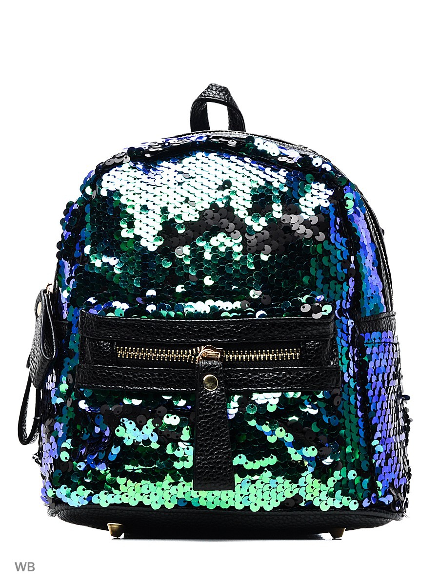Рюкзак зеленый+текстиль