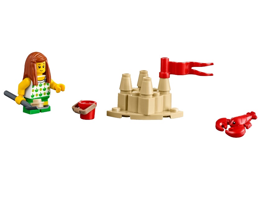 Игрушка Город Отдых на пляже -жители LEGO CITI. Фото N9
