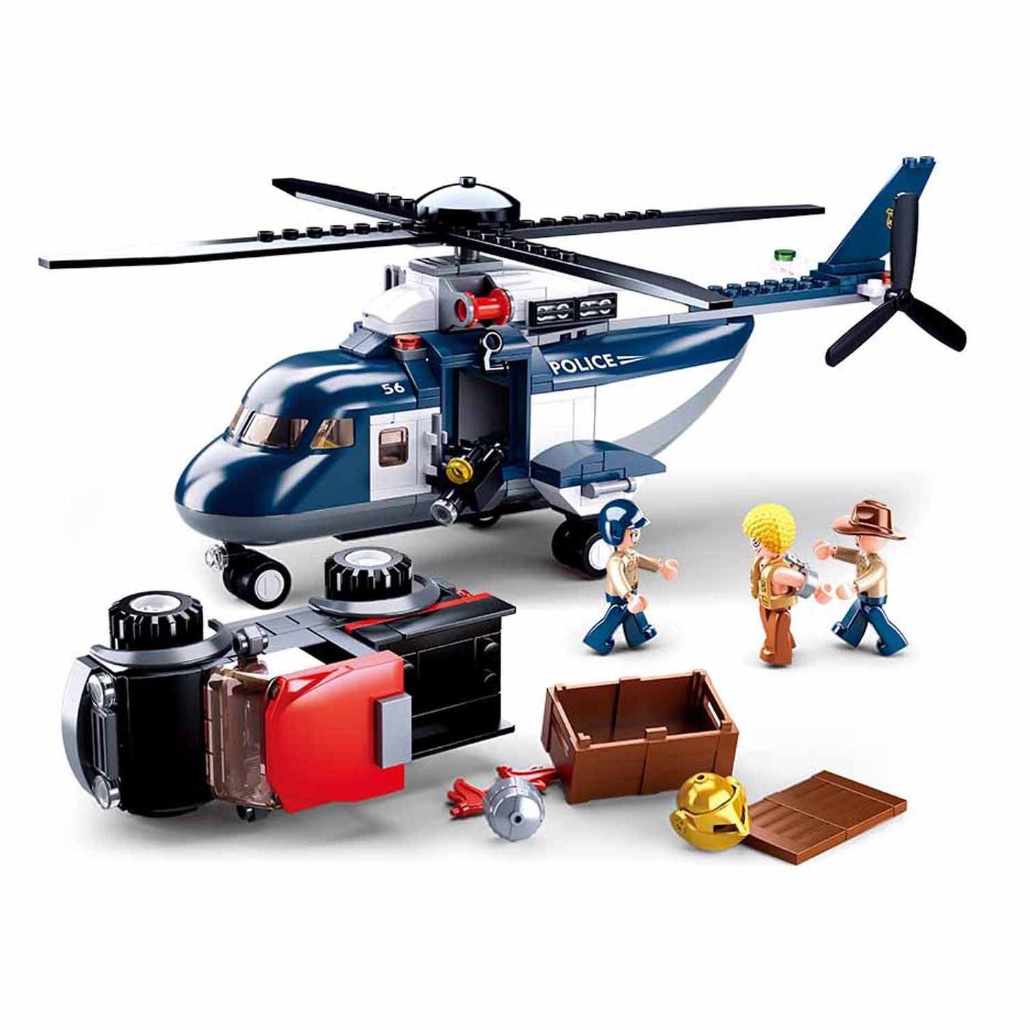 Конструктор "Полиция: Вертолет-преследователь". Фото N3 Конструктор "Полиция: Вертолет-преследователь". Фото N3