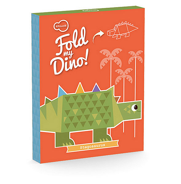Игрушка из картона :Fold my...Стегозавр. Фото N2