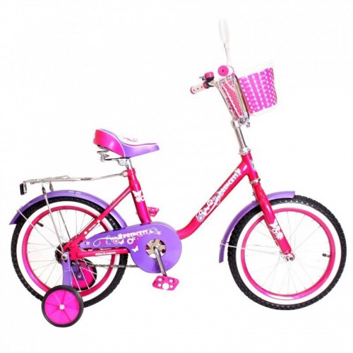 Велосипед с корзиной детский Princess 16"