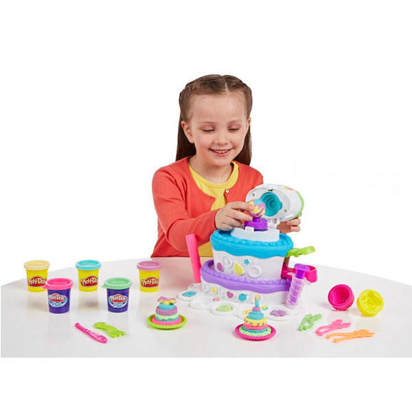 Праздничный торт play doh детский мир