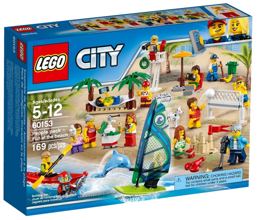 Игрушка Город Отдых на пляже -жители LEGO CITI. Фото N2