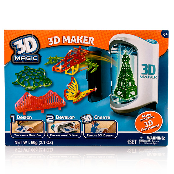 Набор 3D Magic для создания объемных моделей 3D Maker. Фото N2