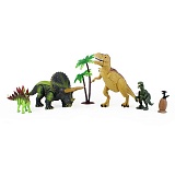 Набор динозавров "Доисторический мир:Тираннозавр в долине"
