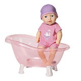 Игрушка Baby Annabell Кукла твердотелая с ванночкой, 30 см