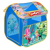 Детская игровая палатка "ФИКСИКИ", самораскрывающийся в сумке