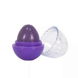 Бальзам с блестками для губ -яйцо Фиолетовый восторг