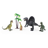 Набор динозавров "Доисторический мир:Спинозавр в долине"