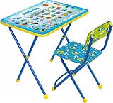 Набор детской мебели: стол+стул Азбука